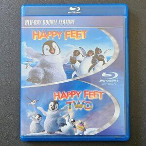 BLU RAY HAPPY FEET 1 & 2 DOUBLE FEATURE